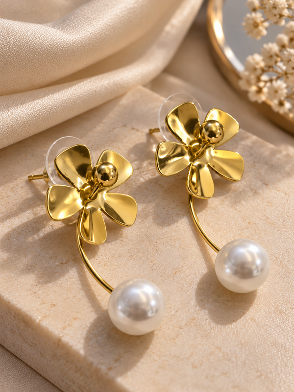 The Petal & Pearl Earrings