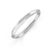 Elegant Gold Bangle with Sleek Cutout Design 14K Gold Plated