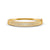 1.90 Ct Round Cut Natural Moissanite Women's Bangle Bracelets 14K Gold Plated