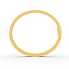 5.50 Ct Round Cut Natural Moissanite Channel Set Bangle Bracelet 14K Gold Plated