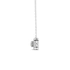 0.30 Ct Round Cut Moissanite Women's Halo Necklace Pendant 14K Gold Plated